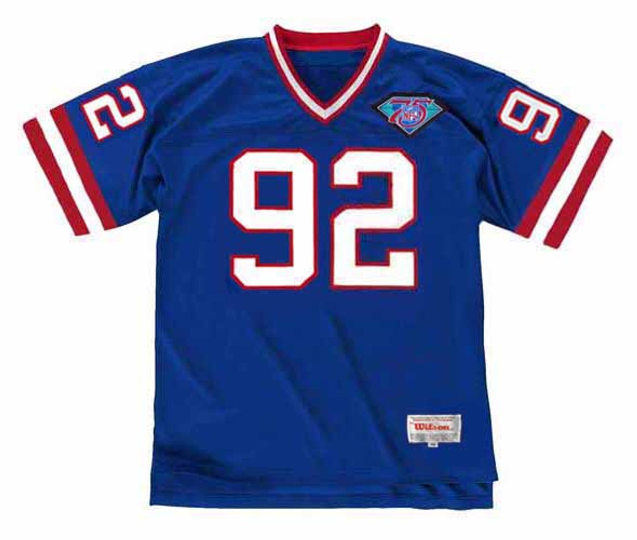 MICHAEL STRAHAN New York Giants 1994 Throwback Home NFL Football Jersey ...